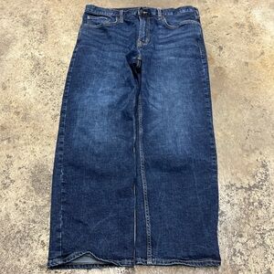 Old Navy Loose Jeans Men’s 36 x 30 Medium Wash Streetwear Skater Retro Casual